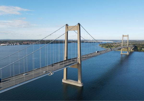 Den Ny Lillebæltsbro er en af de vigtigste broer i Danmark